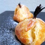 Maҫã folhada - Bratapfel im Blätterteigrock